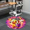 1pc Pikachu, Pokémon Chair Carpet for Office Non-Slip,Machine Washable Rug for Office, Room - Holiday Decor - Machine Made yy251017294