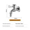 Zhuishi 304 Stainless Steel Wall-Mounted Single Cold Water Faucet