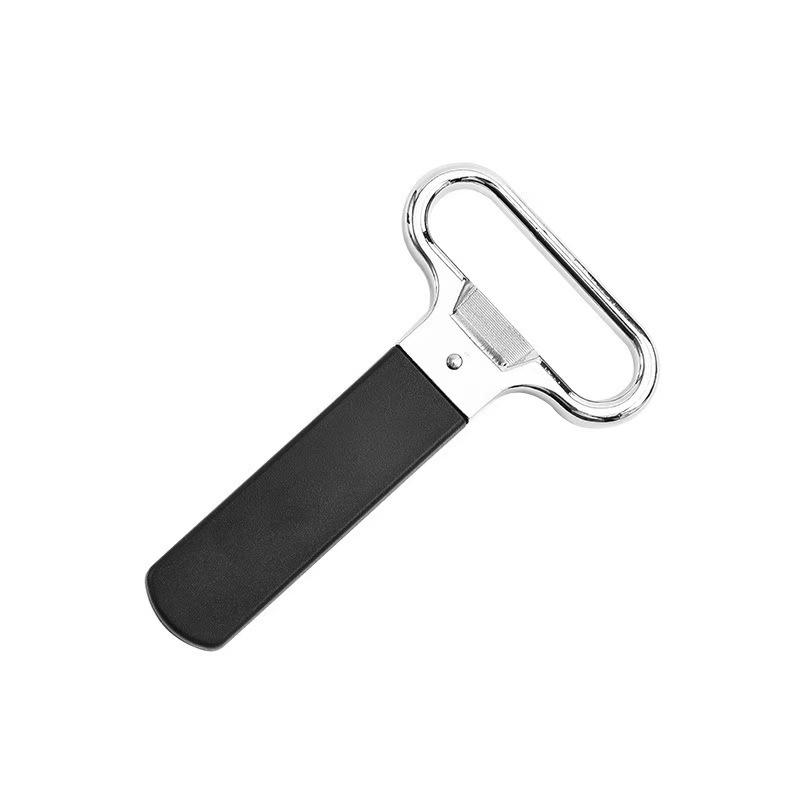 European-Style Two-Piece Wine & Beer Opener Set with Red Wine Corkscrew Other чёрный