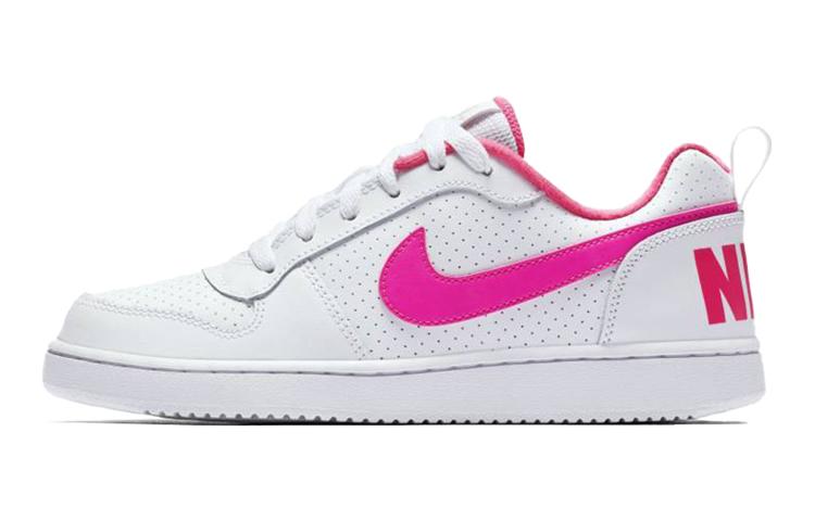 Nike Court Borough Low White Pink Blast GS 845104-100 36