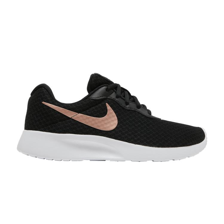 Nike Wmns Tanjun  Black Metallic Red Bronze  35.5