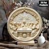 Metal Wall Art Jesus Last Supper Painting Kitchen Cafe Home Decor