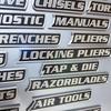 12 PCS Mini Reusable Toolbox Drawer Tags 3d Magnetic Drawers Organization Labels Badge Stickers Easy To Read Printing Steel Tool