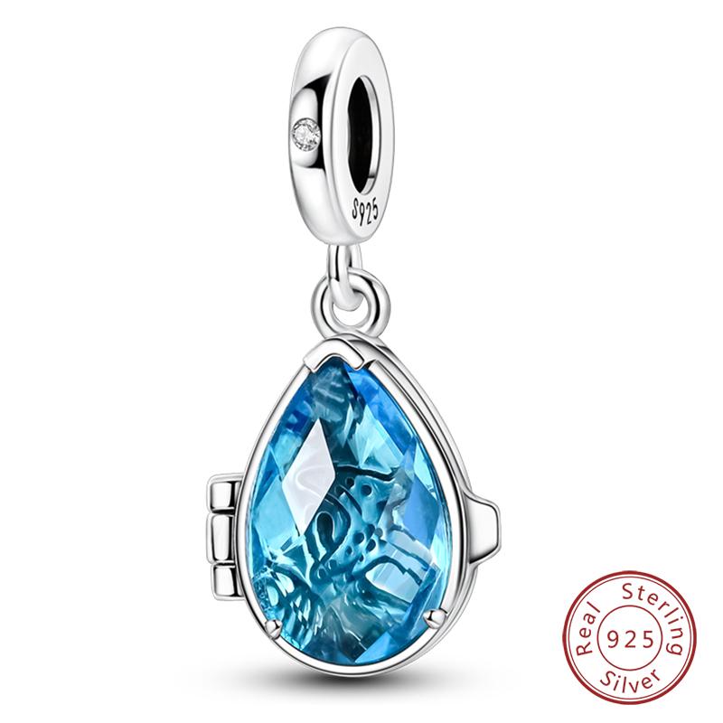 Copper Charms Beads Forever Love Heart Shaped Bow Family Charms Dangle For Bracelet Woman Diy Jewelry Gift