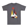 Mountain Bear Nature Outdoor Graphic Novelty Vintage Men's Cotton T-Shirt