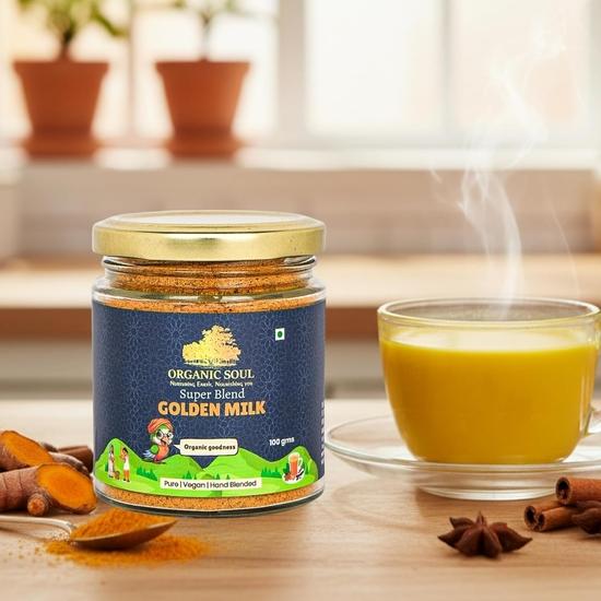 Gewürzmischung Goldene Milch (100 G), Goldene Milch Gewürzmischung Bio Soul