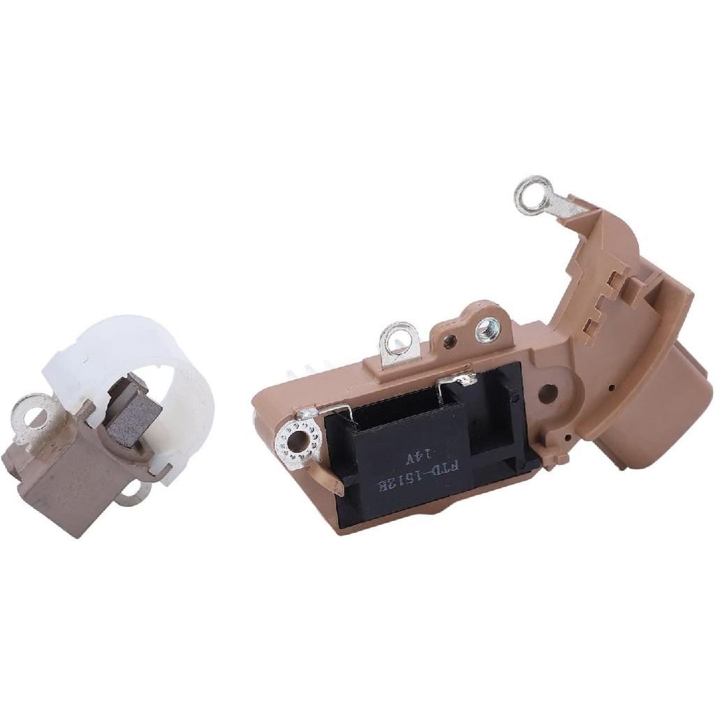 Alternator Regulator Set 2770064130, Alternator Voltage Regulator with Brush Holder 1260001810 Replacement for Camry