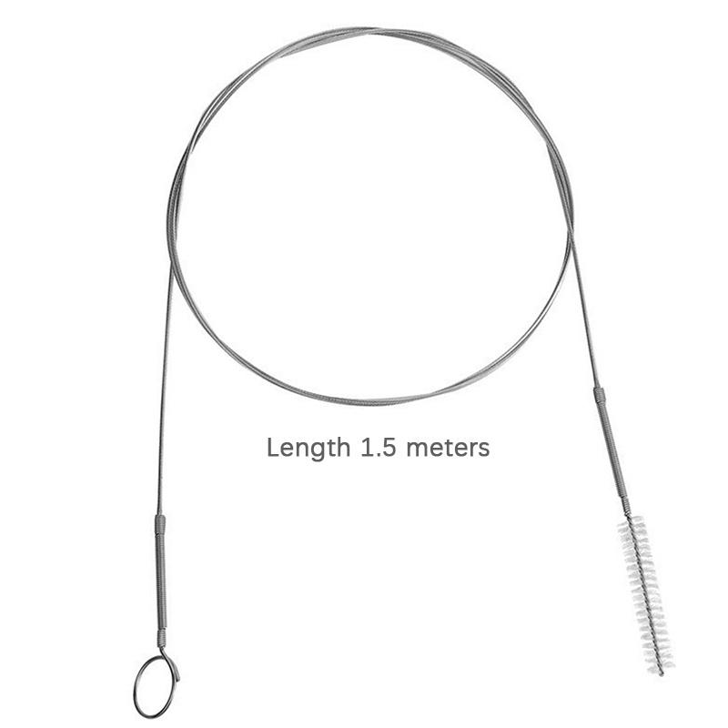 

Дренажный земснаряд, универсальный инструмент для дноуглубительных работ, инструмент для очистки сливных отверстий, очиститель холодильника, щетка для очистки ветрового стекла 1.5m