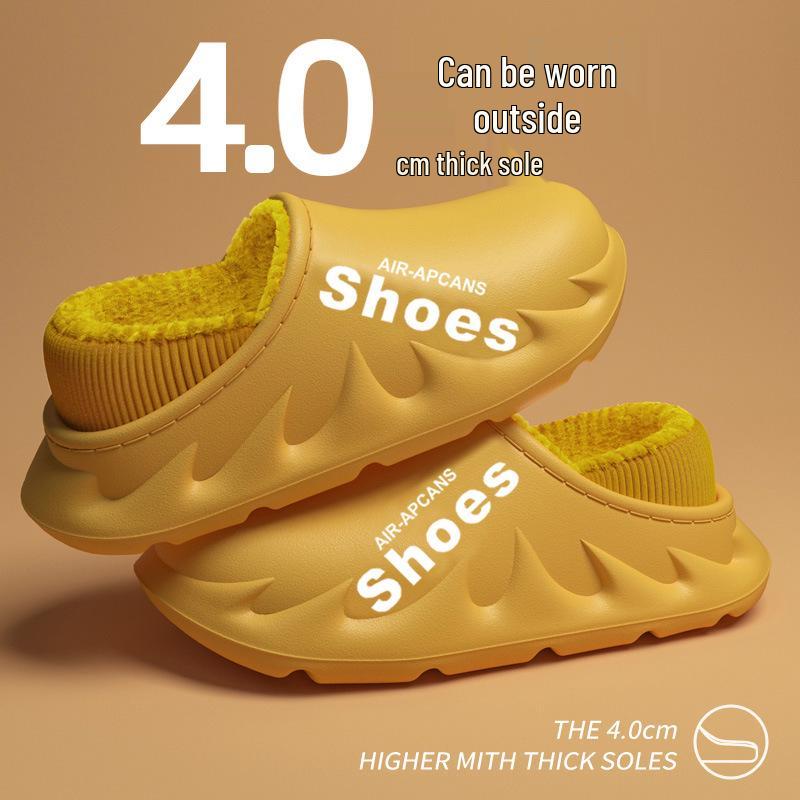 Унисекс Зимние Хлопковые Ботинки: Теплые, водонепроницаемые, нескользящие зимние ботинки с толстой подошвой для уникальной амортизации