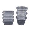 JingJingRS Thickened Disposable Plastic Food Containers