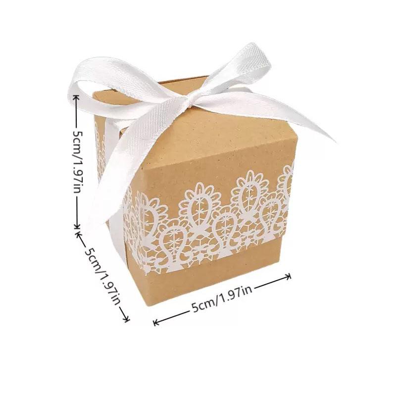 WTEMPO Foldable Printed Paper Gift Boxes Jewelry Lipstick Small Delicate Presents Packaging Boxes Perfect for Birthday Wedding Christmas