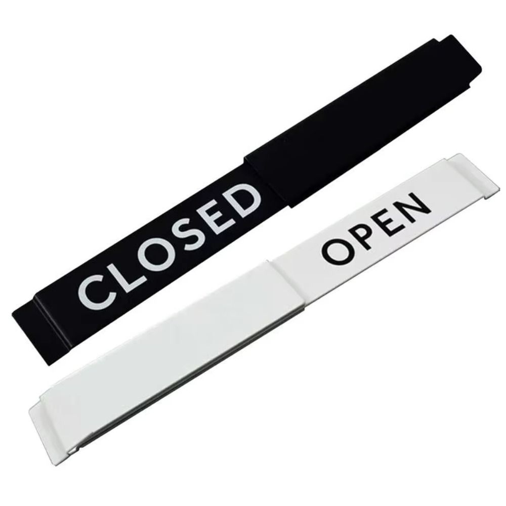 Lightweight Design Business Status Notice Board Durable Material Double-Sided Sign  Outdoor Use
