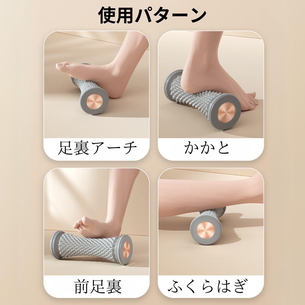 Foot Reflexology Roller for Full Foot Comfortable Relaxation At Compact Storage Care, Stimulation, Home, Unisex,