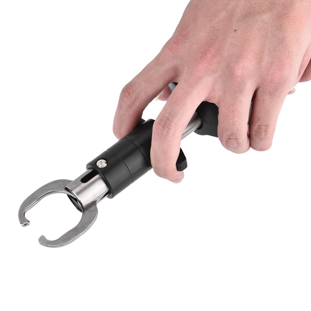 Bilancia Digitale 3 in 1 con Pinza per Pesce 25kg/55lb Pinza per Labbra di Pesce Grabber con Metro a Nastro da 1M