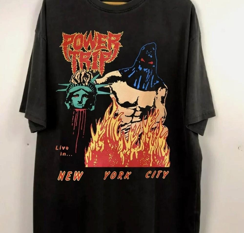 

Retro Power Trip Short Sleeve Unisex All Size Unisex T-Shirt L