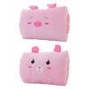Vacuum Packaged Cute Plush Pink Rabbit Warm Hand Pillow, PP Cotton High-quality Filling Material, Nap Pillow For Students