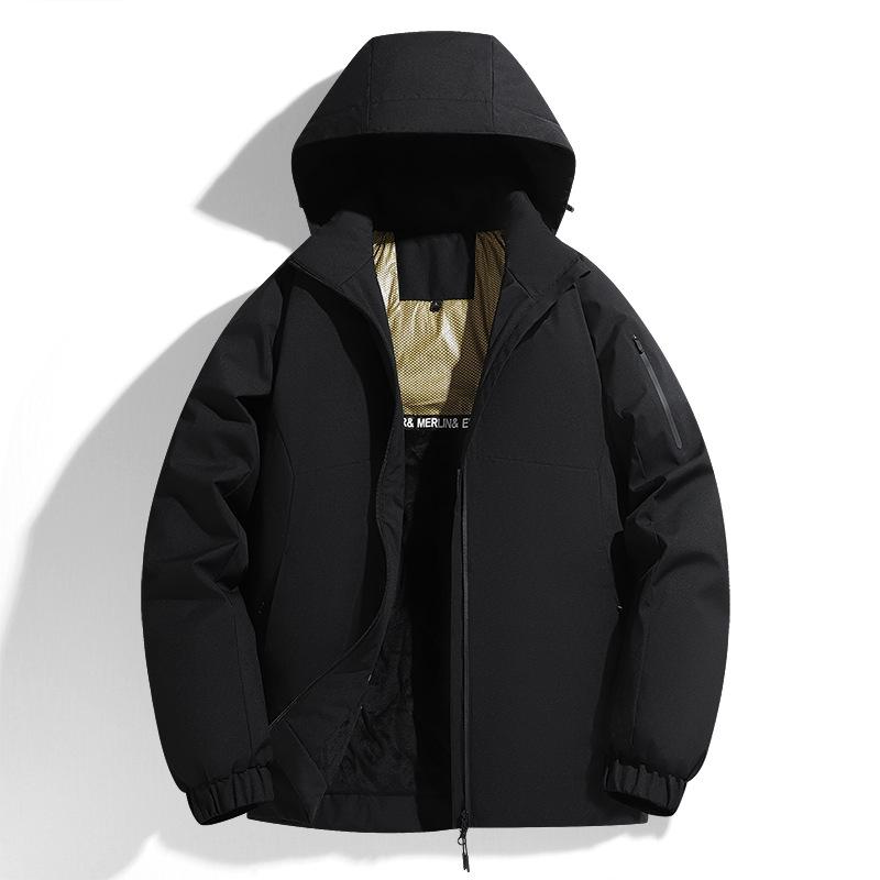 

Уличное утолщенное графеновое хлопковое пальто для мужчин и женщин на осень и зиму, парное пуховое хлопковое пальто, уличный ветрозащитный и теплый 5XL