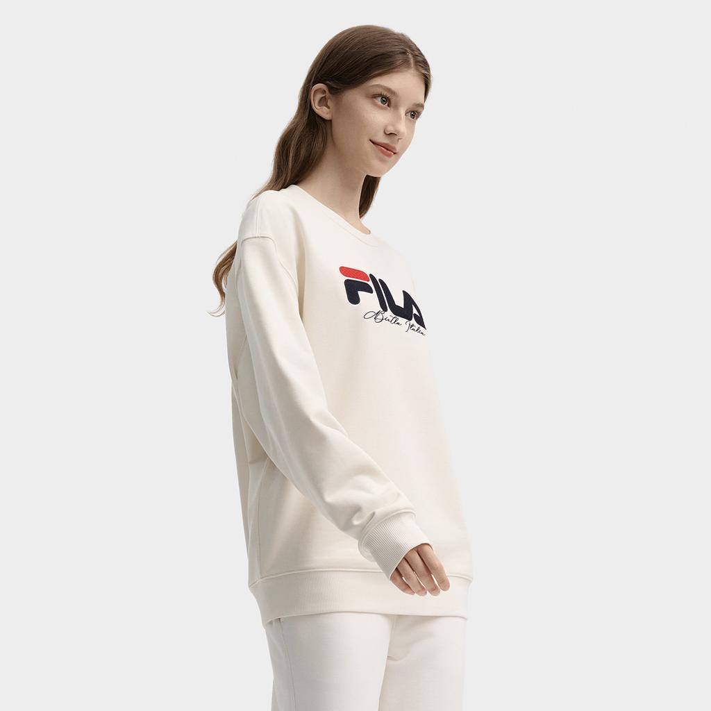 FILA ORIGINALE Sweatshirt Men's Steam White F11U439204FIV