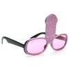 1Pcs Funny Penis Shaped Sunglasses Wedding Bachelorette Party Photography Props Girls Birthday Hen Party Masquerade Prank Decor