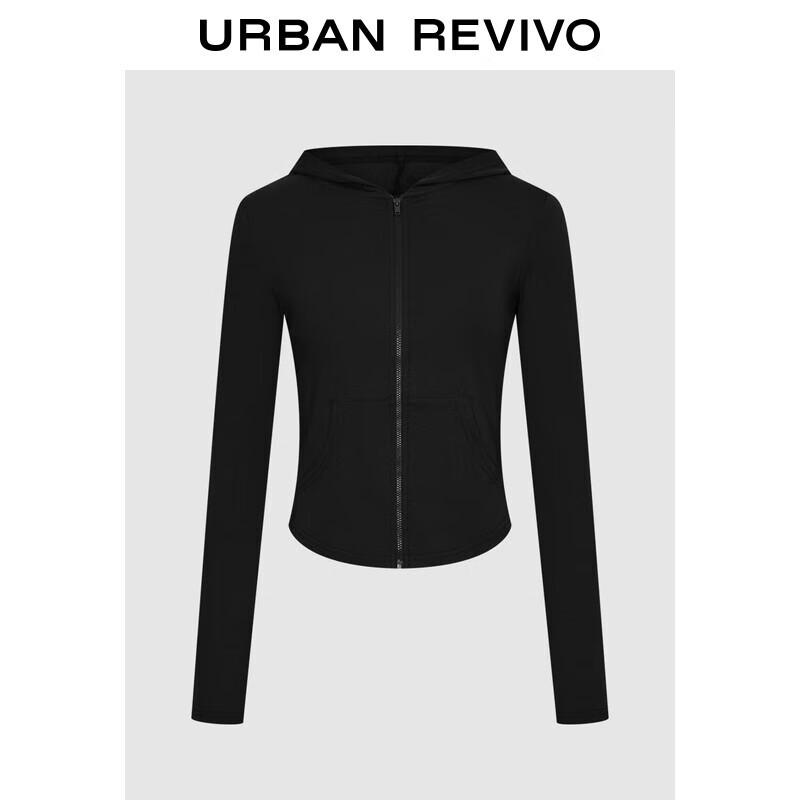 

Женская осенняя повседневная куртка с капюшоном приталенного кроя XL