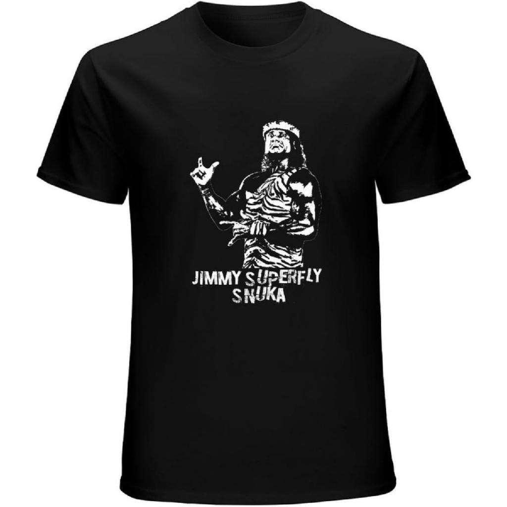 ESSEFAUST Jimmy Superfly Snuka Men's T Shirt Black