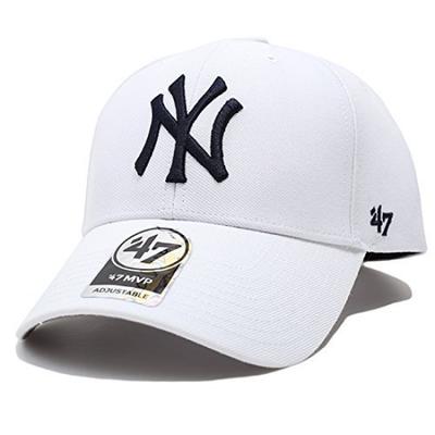 Forty Seven 47brand New York Yankees Weiße B-MVP17WBV-WHD Kappe,