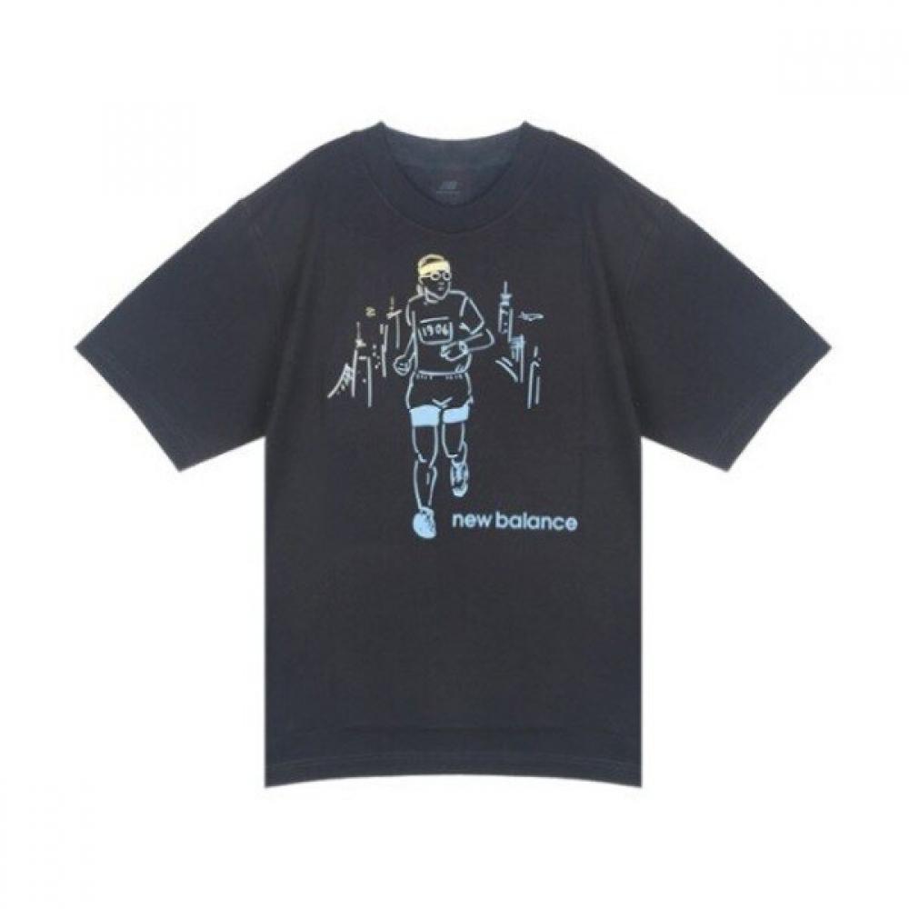 

New Balance Футболка Бегун Gr mT53934 Black series/100
