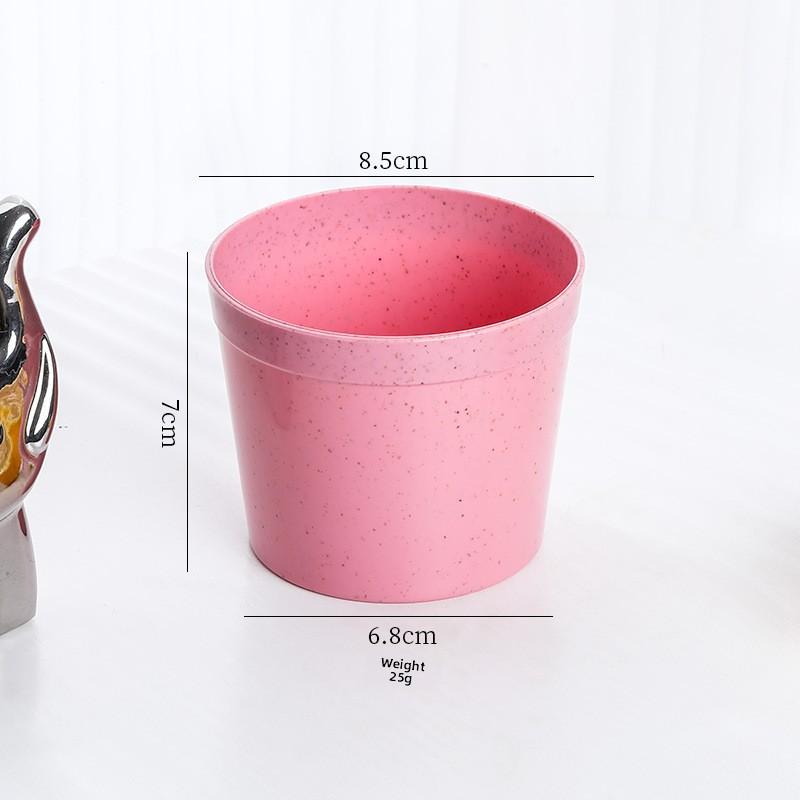Simple Plastic Mouthwash Cup, Wash Basin, Household Water Cup, Toothbrush Cup, with Printing