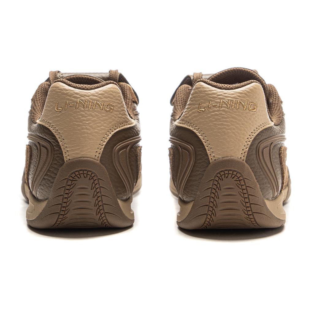 Li Ning Film Pulse Slip Resistant, Abrasion Resistant, Lightweight Low Top Casual Shoes Women's Brown AGLV136-2