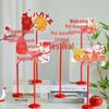 2025 Mid-Autumn Festival & National Day Cat Decor Sign for Shopping Mall & Store Counter Display