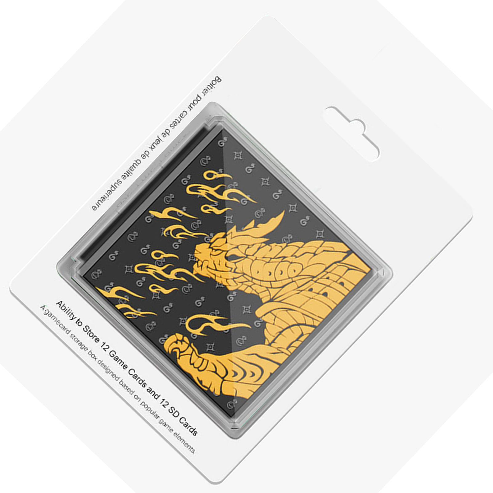 

Чехол для игр для Switch 12 слотов Держатель для игровых карт и 12 слотов для хранения карт Портативный чехол для игровых карт