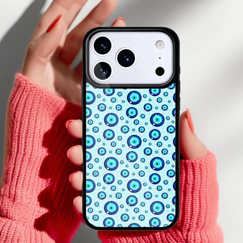 Eyes Eyelash Aesthetic soft Phone Case for iPhone 17 16 15 14 13 Pro Max Back Cover for 12 11 Pro Coque