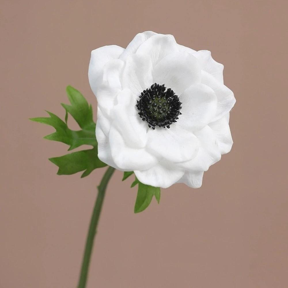 Handgefertigte Seidenanemonenblumen Lebensechte künstliche Pflanzen Simulationsblumen Hochzeitsfeierdeko