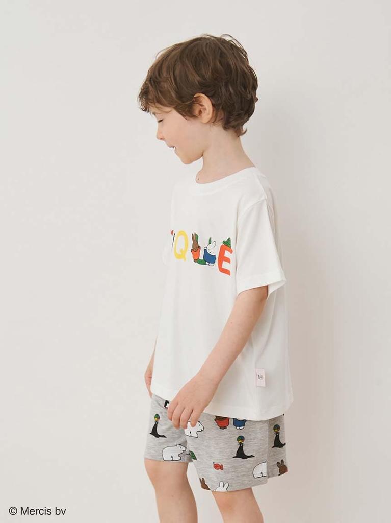 Gelato Pique DickBruna Print Shorts Kids' Cool-Touch All-Over (PKCP254414GRY120)