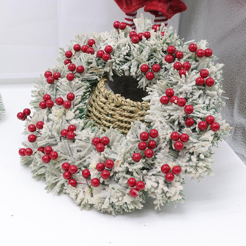 DIY Frohe Weihnachten Dekorationen Für Zuhause Natur Rattan Kranz Girlande Baum Basteln Weihnachtsdeko Zubehör Frühling Hochzeit Neujahr