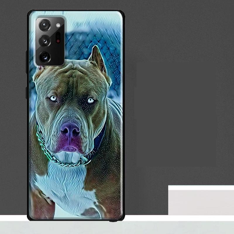 Cute Pit Bull Dog Pitbull Case For Samsung Galaxy S24 Ultra S23 S22 S21 S25 Ultra S9 S10 S20 Plus S25 FE Phone Cover