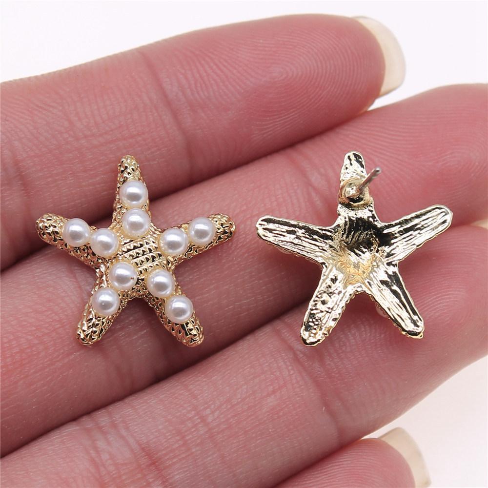 Ohrstecker Pentagramm Traumfänger Vintage Schmuckzubehör QE023