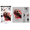 Halloween Decoration Blood Handprint Pumpkin Stickers Halloween Shopping Mall Window Scene Decoration Ghost Hand Spider Stickers