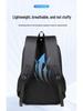 Men's Fashion Laptop Backpack - Large Capacity, Simple Design, Ideal for Students and Commuters.