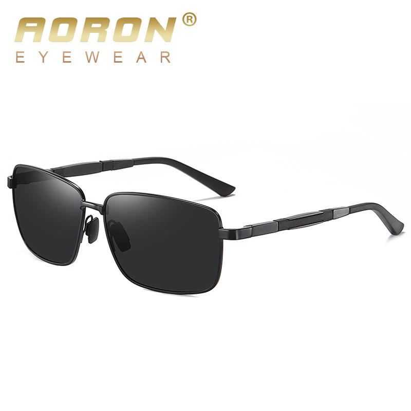 aoron More Than 100 Colors Polarized Sunglasses for Men Women Fashion Design Metal Frame Outdoor UV400 Anti Glare Driving Glasses