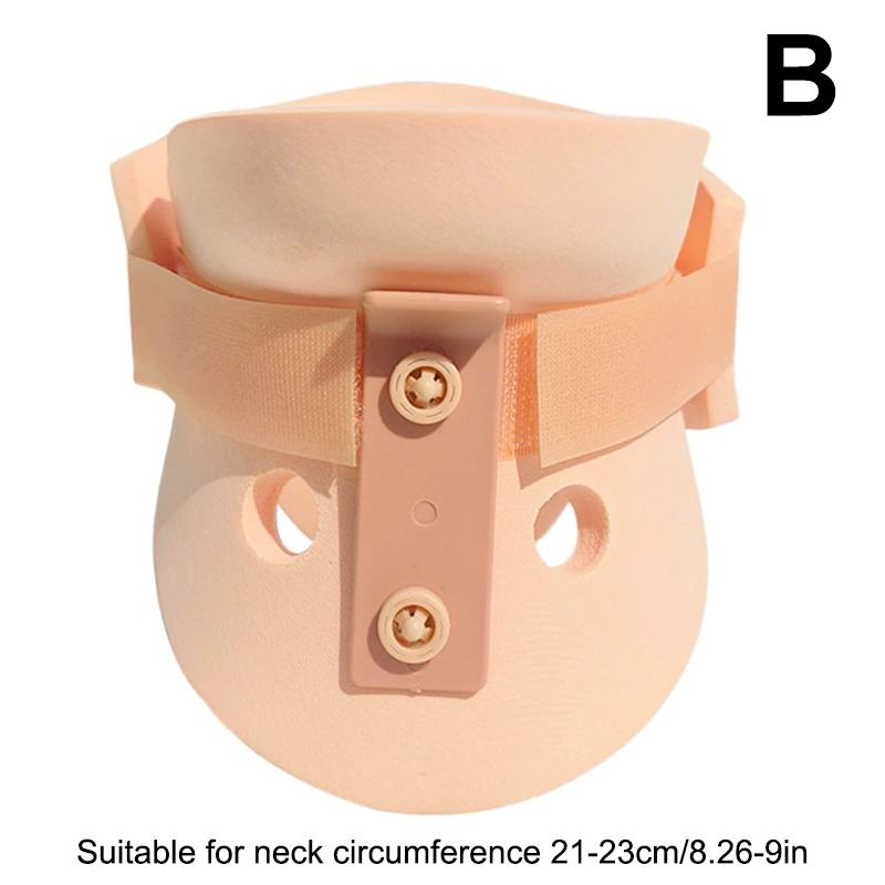 

Lightweight Adjustable Neck and Head Support Brace Soft Design for Pain Relief and Cervical Support in Men and Women