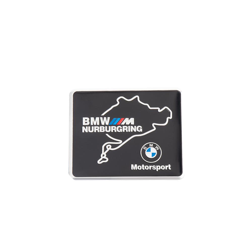 Car Body Trunk Decoration Aluminum Sticker Auto Modification Accessories For BMW M Performance E46 E90 E60 F10 F30 E39 E36 F20 SK8