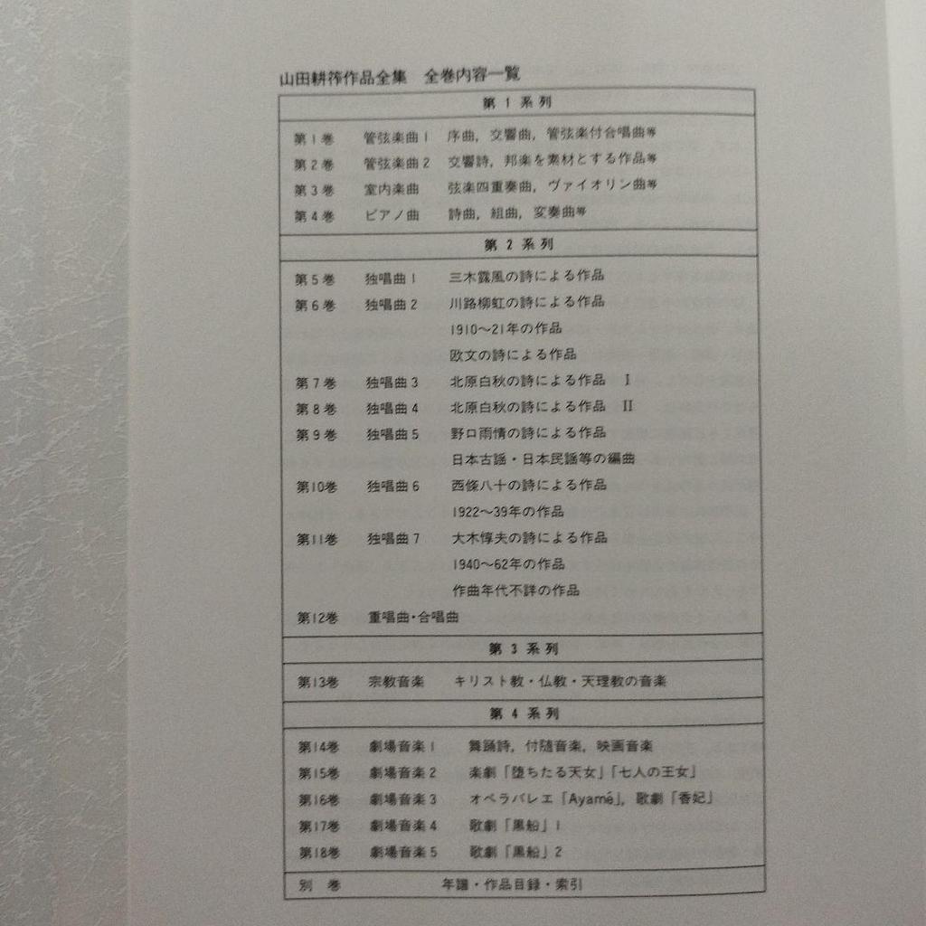 [USED] The Complete Works of Kosaku Yamada 9