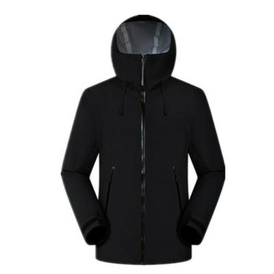 Outdoor Windproof Waterproof Color Block Hiking Jacket 2025: Breathable, Thin, Couple Style, Stormproof Shell.