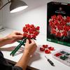 Set di Costruzione Compatibile con Fiori Secchi Per Regalo Romantico Decorazione per la Casa