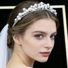 Beautiful Pearls Tiaras Brides Hairband with Intricate Detailing and Comfortable Wear for Photoshoots and Receptions