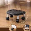 Low Rolling Stool Household Pulley Chair Footstool 360 Degree Rotating Stool Seat With Wheels Children Shoe Changing Stool