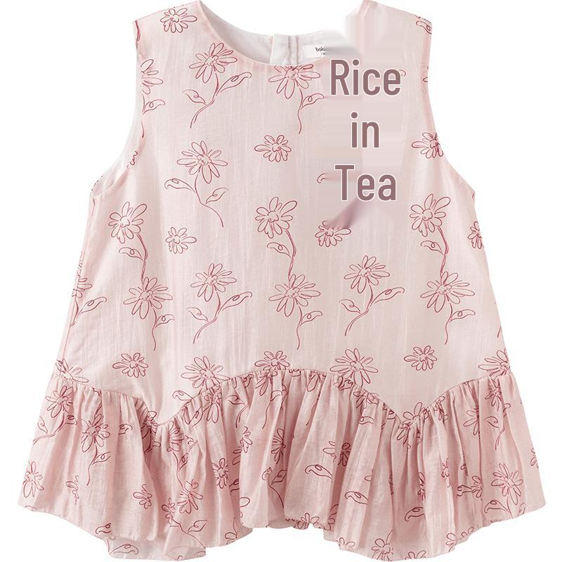 Balabala Girls  Printed Sleeveless Tank Top 165