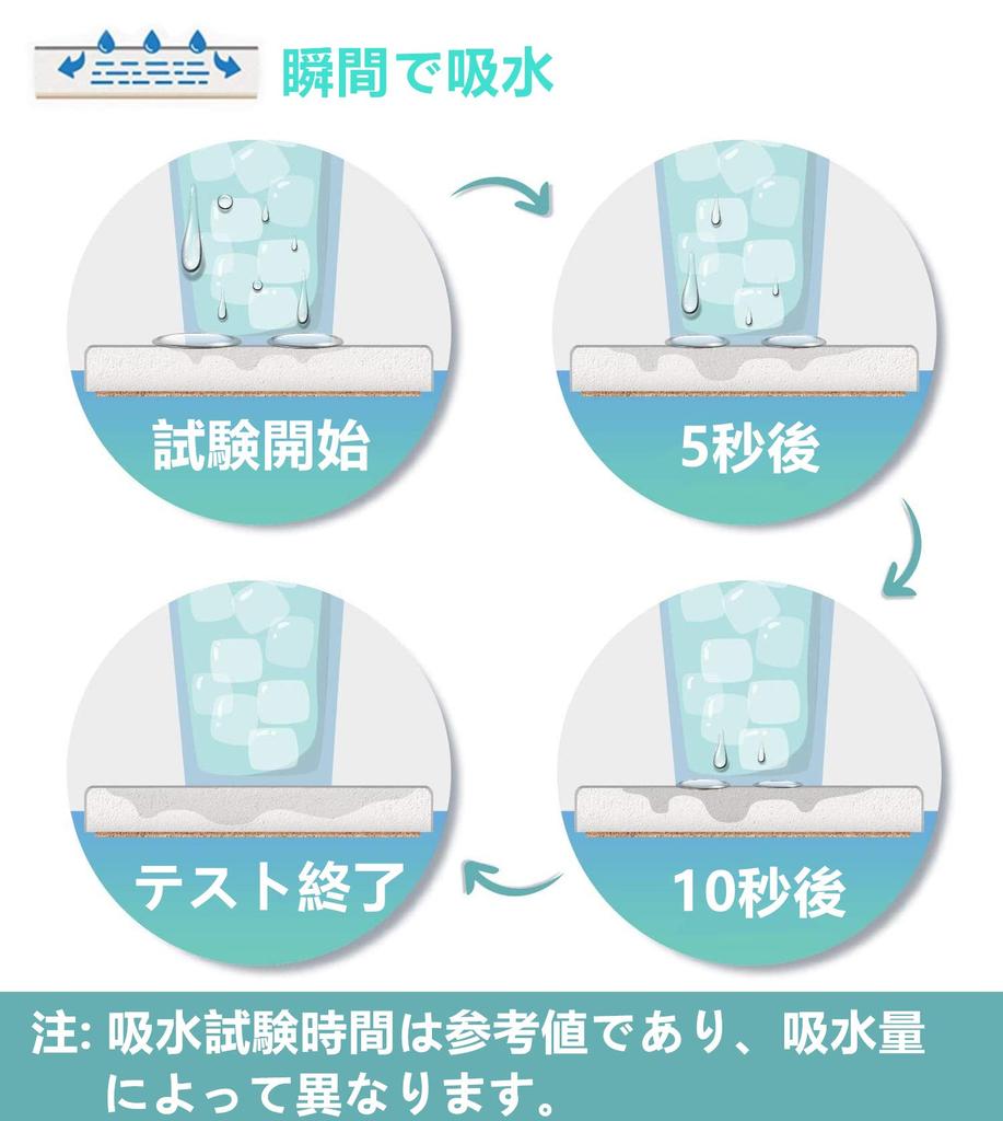 Lartisan 8-Piece Ceramic Coaster Set with Marble Pattern, Stylish, Absorbent, Quick-Drying, and Insulating, Better Than Diatomaceous Earth, Tea Pads,