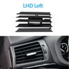 LHD RHD רכב קדמי אמצעי AC מזגן אוורור יציאת פתח סורג החלפת ערכת תיקון קליפ להחלפת עבור BMW X3 X4 F25 F26 2011-2018